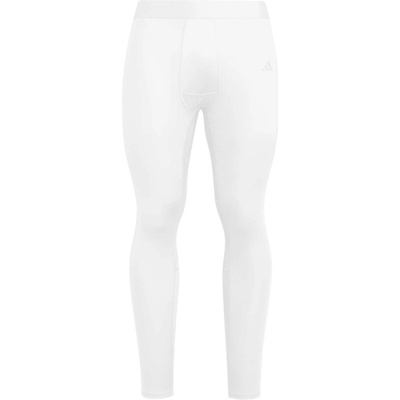 adidas TECHFIT LONG TIGHT Bílá Stříbrná