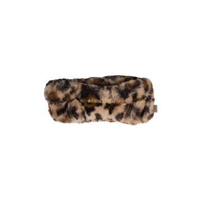 Revolution PRO Miracle Skincare Headband Leopard Print