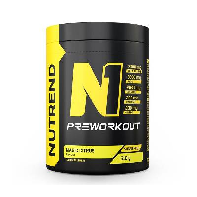 Nutrend N1 Pre-Workout 510 g Príchuť: Grep