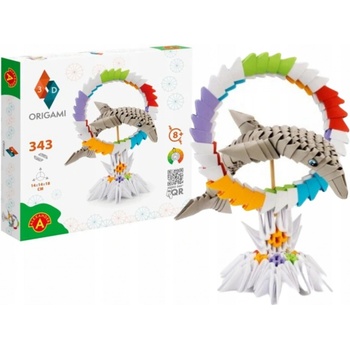 Alexander Origami 3D Delfín