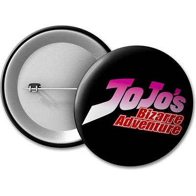 JoJo's Bizarre Adventure placka logo JoJo's 50 mm