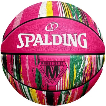 Spalding Marble Basketballs - Pink