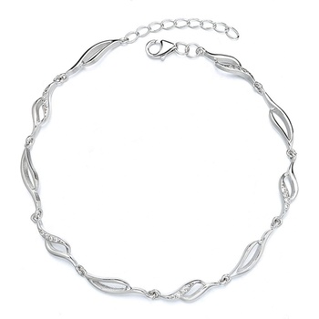 Silenti Jewelry Сребърна гривна "Шик