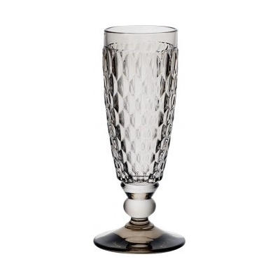 Villeroy & Boch Boston Coloured pohár na šampanské šedý 150 ml