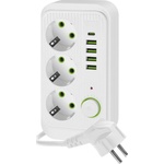 Kobi 3 Plug + 5 USB Switch (KB0450)