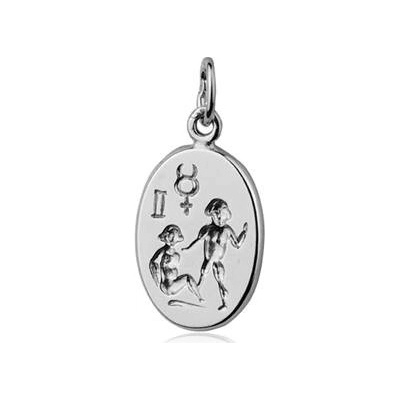 Šperky4U Stříbrný přívěšek znamení Blíženci CS3002 6