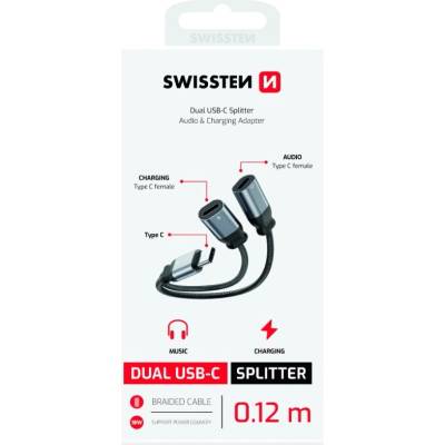 Swissten 73502302 USB C / USB C, 0,12m