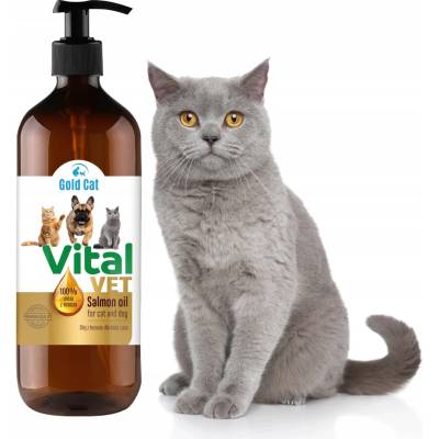 Gold Dog olej pro psy a kočky 500 ml