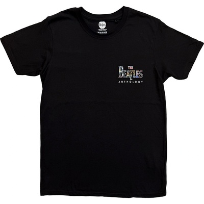 The Beatles Collage Logo Black M Риза (<![CDATA[BEATTEE706MB02]]>)