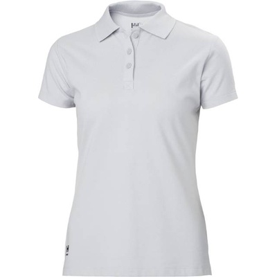 Helly Hansen CLASIC 79168 / Дамска поло тениска - сива мъгла M (599168x4502)