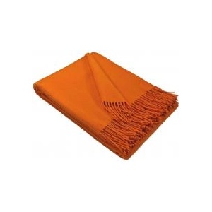 Interblanket Одеяло От 100% Мериносова Вълна - Оранжево, 150x200 См