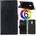 Alcatel 3 Magnetic Wallet Кожен Калъф и Скрийн Протектор