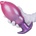 SuperLove Inflatable Monster Anal Plug Pink-Purple