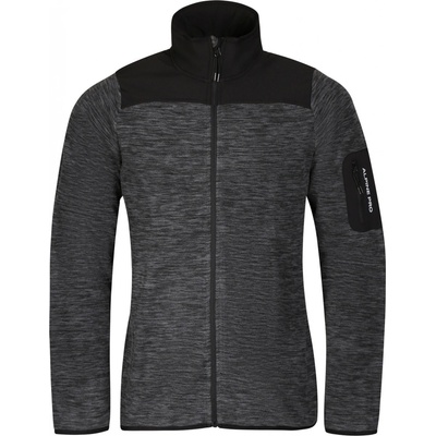 Alpine Pro Loneb pánska outdoorová mikina MSWB374 čierna