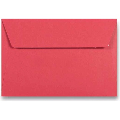 Obálka poštovní C6 114x162mm 20ks, červená, samolepící /1330/1055860