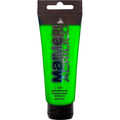 Maimeri Acrilico АКРИЛНА боя Fluorescent Green 326 75 ml 1 бр (M0916326)