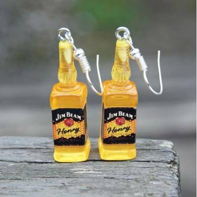 CircusMind náušnice Jack Daniels honey S3025