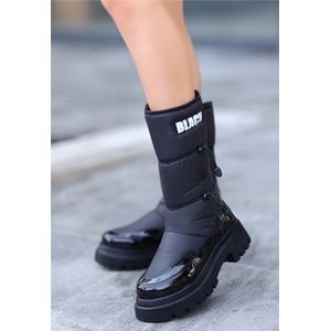Erbil Shoes Дамски боти за сняг - Черни #407205 (407205_Черно)