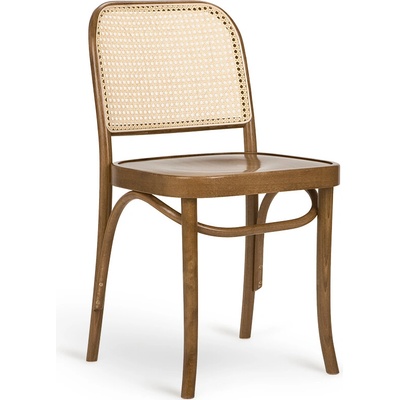 Paged Classic A-8136 Seat Wood Back Mat buk morený / dyha