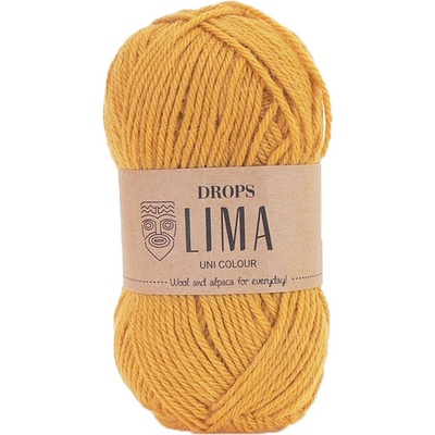 Příze DROPS Lima uni colour - 2923 hořčicová