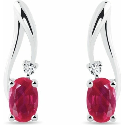 Klenota rubín a diamant k0141032