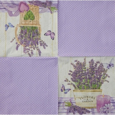 Daisy obrúsky Flowers garden 33x33cm