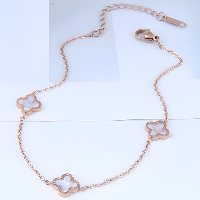 HARAHU Гривна за крак xi-20782 - Златна / Сива kp20782 (xi-20782)