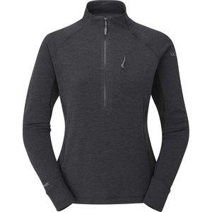 Rab Дамски поларен пуловер Rab Women's Nexus Pull-On Fleece jumper - Black - размер 40 (EU) (105-6212-0114)