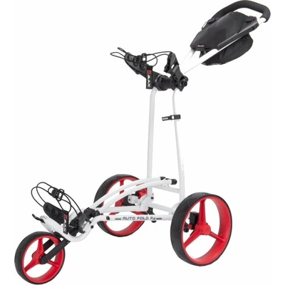 Big Max Autofold FF White/Red Ръчна количка за голф
