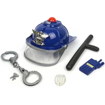 Robetoy Детски полицейски комплект за момче, 6 части - Robetoy