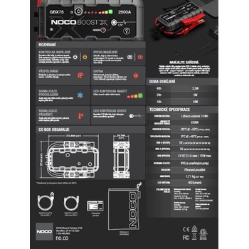 Noco GBX75 12V 2500A