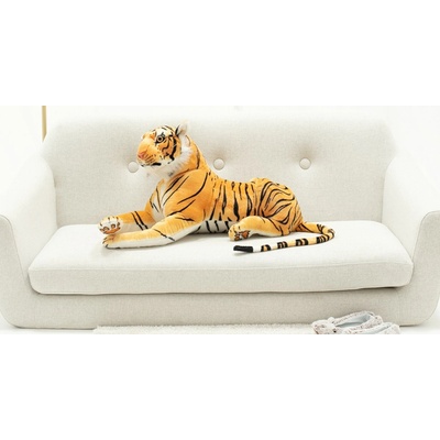 Dear Bear Plyšový tiger 90 cm - oranžový