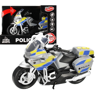 CreativeToys Policajná motorka so svetlom a zvukom