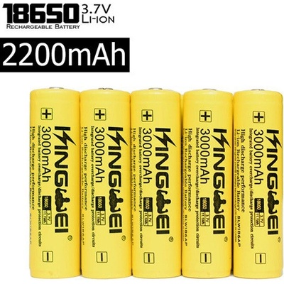 UltraFire 2200mAh 3.7V 18650 NCR Li-ion flat-top 10ks – Zboží Dáma