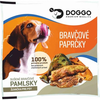 DOGGO sušené bravčové paprčky balené v ochrannej atmosfére 3 ks 300 g