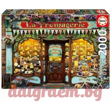 Educa Пъзел educa 20264 - 2000 части - Магазин за сирене (edu20264)