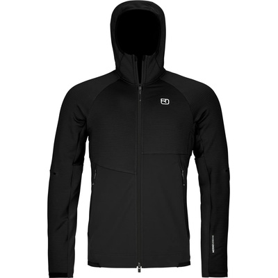 Ortovox Мъжко поларено яке Ortovox Fleece Rib Hoody Fleece jacket - Black Raven (005-5251-0413)