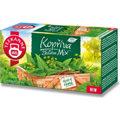 TEEKANNE Kopřiva mix čaj 20 x 1,6 g