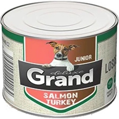 Grand deluxe Junior 100% Losos & Krůta 180 g