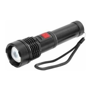 ORNO GROUP 12W COB Tactical Hand Flashlight with Zoom Function and 2200mAh Battery