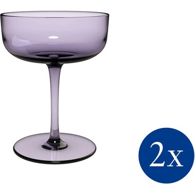 Villeroy & Boch Pohár na šampanské dezerty Like Lavender 2 x 100 ml