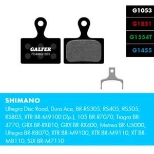 GALFER Спирачни накладки galfer велосипед fd496g1455 road (shimano съвместими)