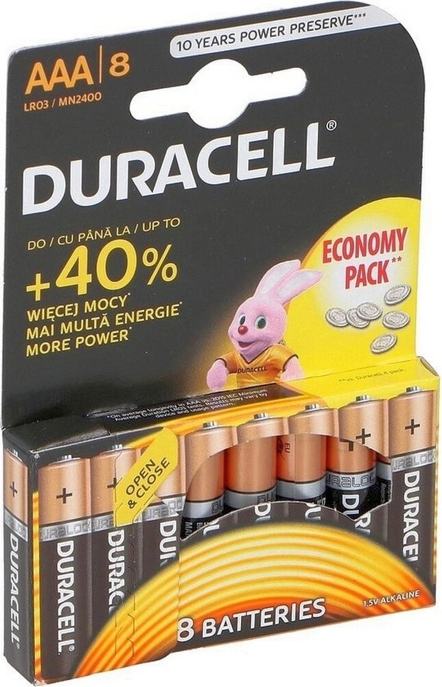 Duracell Basic AAA 8ks 42323