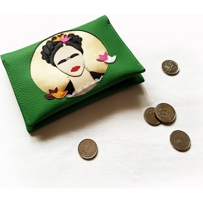 Zelená peněženka Frida Eatme