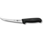 Victorinox Кухненски нож Victorinox Fibrox за обезкостяване, извито острие, 150 мм, черен (5.6603.15)