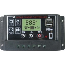 Hadex solárny regulátor PWM BL915C 12-24V/30A+USB pre rôzne batérie