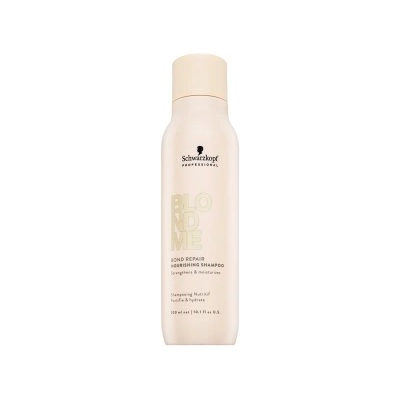 Schwarzkopf BlondMe Bond Repair Nourishing Shampoo подхранващ шампоан за руса коса 300 ml