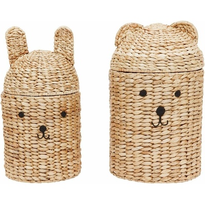 OYOY Mini Bear & Rabbit 28,5 x 49,5 cm 2 ks
