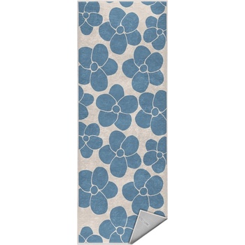 Mila Home Синя пътека подходяща за пране 60x230 cm Blue Meadow - Mila Home (HKG-MMN-Colorful-008-60x230)