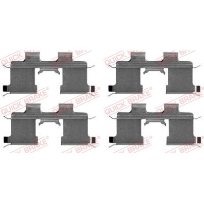 Sada prislusenstvi, oblozeni kotoucove brzdy QUICK BRAKE 109-1667